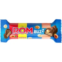 Rom Buzz Chocolate w / Wafer, Hazelnut and Rum Cream - 50g