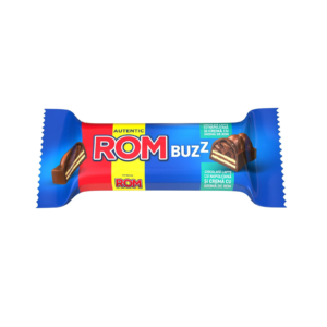 ROM Buzz Milk Chocolate Wafer with Rum Creme 50g