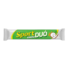 Sport Duo with Coconut and Caramel Filling, 60g