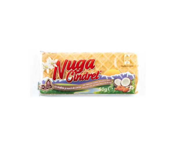 Soft Nougat Nuga Candy w/ Raisin and Coconut - 50g