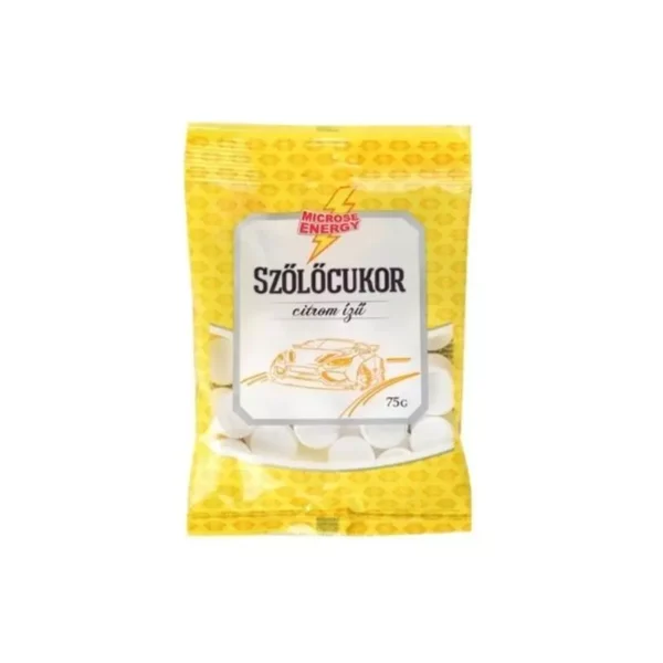 Glucose Candy Tablets Lemon Flavor – Citromos Szőlőcukor 80g