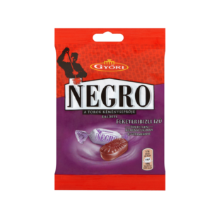 Gyori Negro Blackcurrant Hard Candy 79g