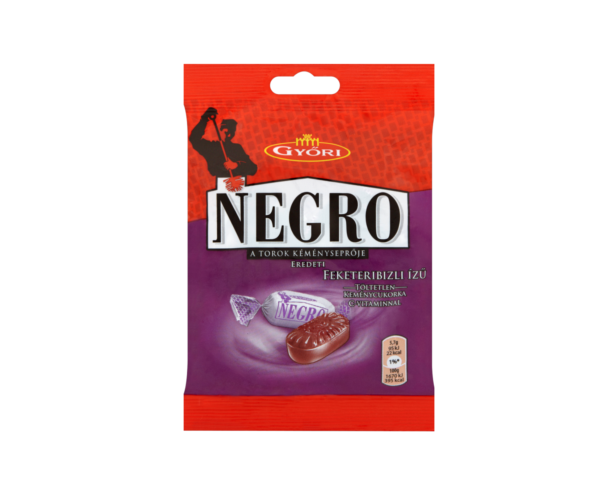 Gyori Negro Blackcurrant Hard Candy 79g