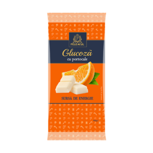 Feleacul Glucoza Potato Glucose Bar, Orange Flavor 100g