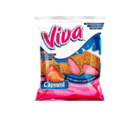Viva Pillows Strawberry Cream-Filled Crunchy Snacks, 200g