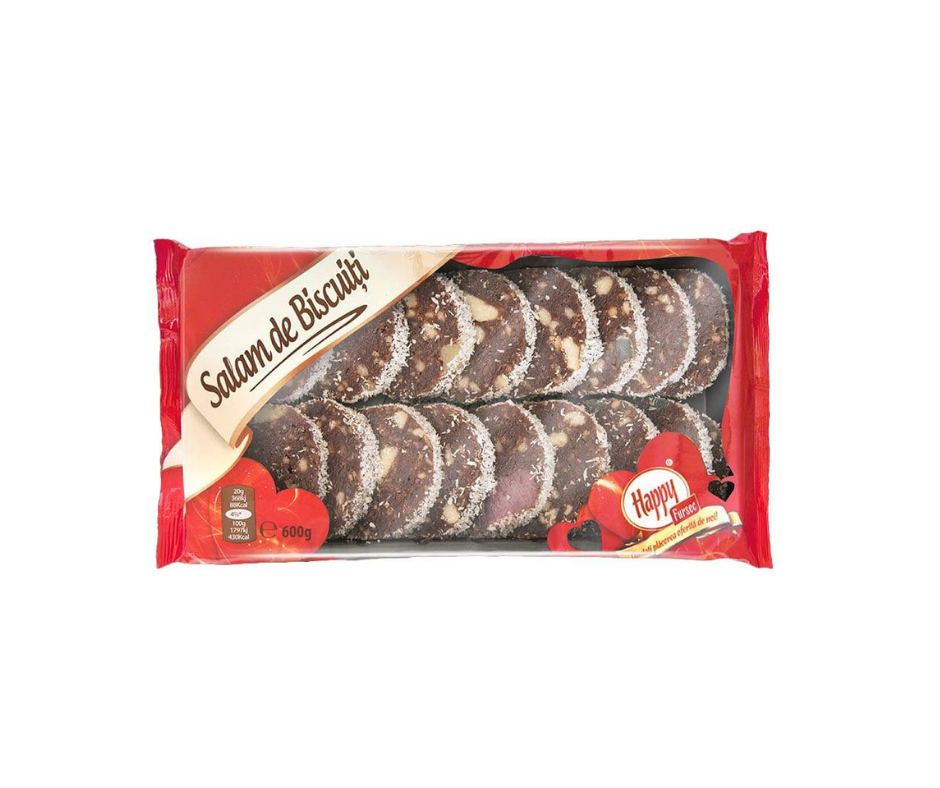 Salam de Biscuiti No-Bake Biscuit Rolls, 600g